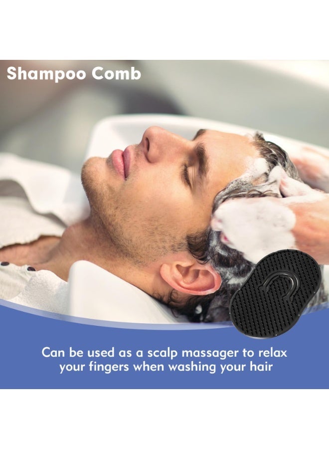 مجموعة من 8 أمشاط جيبية للرجال، مشط يدوي ناعم محمول، مشط لغسل الشعر وتصفيف اللحية - Image 5